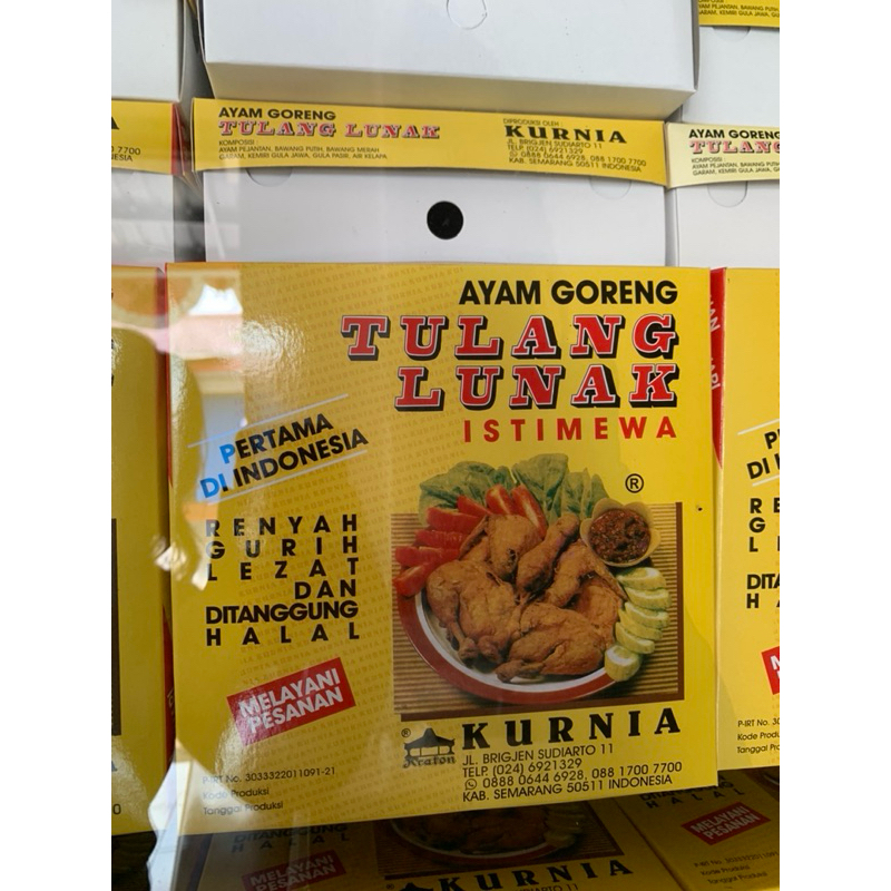 

AYAM GORENG RESEP BUMBU KELUARGA TULANG LUNAK 1 EKOR KURNIA SEMARANG FROZEN FOOD TANPA BAHAN PENGAWET