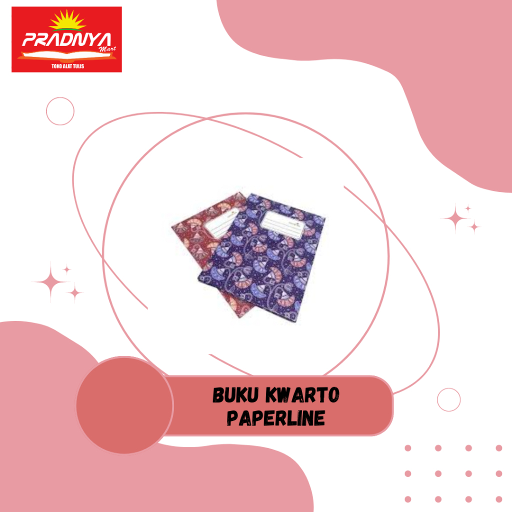 

BUKU KWARTO PAPERLINE 100 HALAMAN
