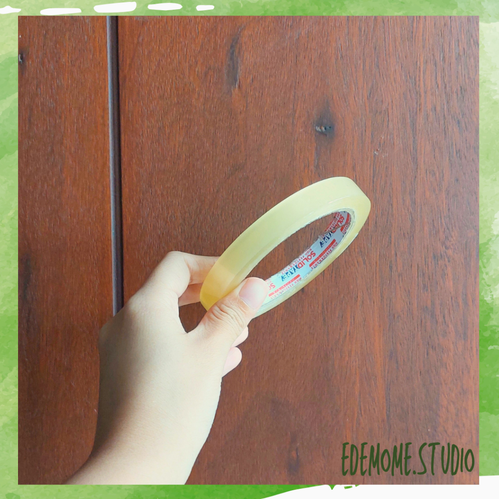 

Isolasi Bening Lakban Kecil Solatip Selotip Tape Transparan 12mm