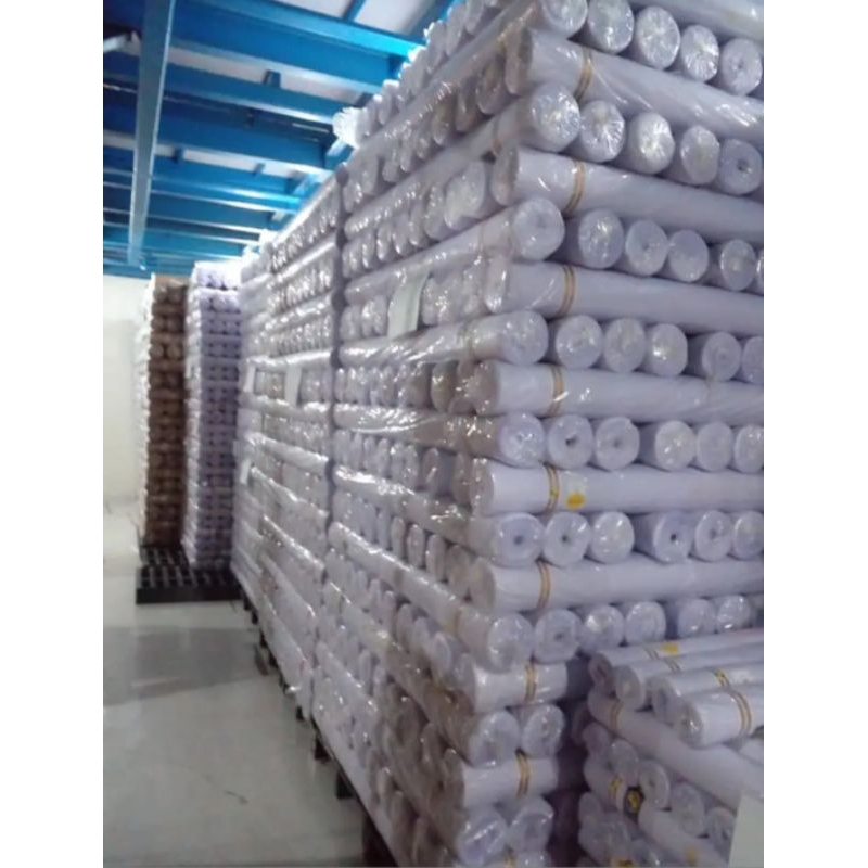 KAIN OXFORD SARIWARNA PUTIH HARGA 1 METER