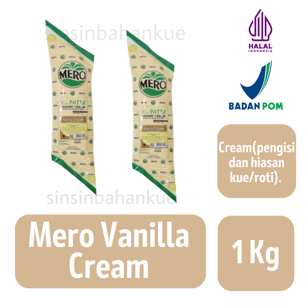 

Mero Vanilla Cream 1kg