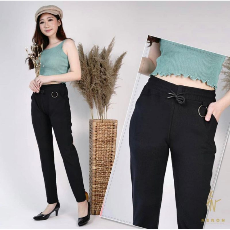 Celana Ring Import Neron Motif Polos