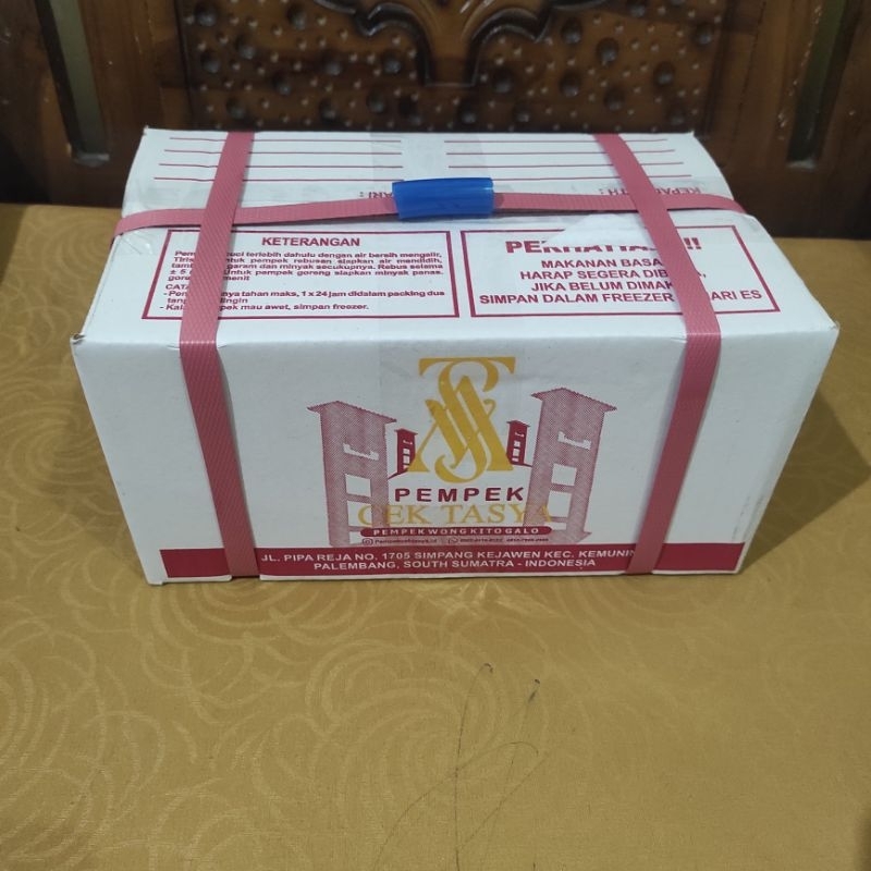 pempek Tasya Palembang isi 50 pcs kemasan vacuum