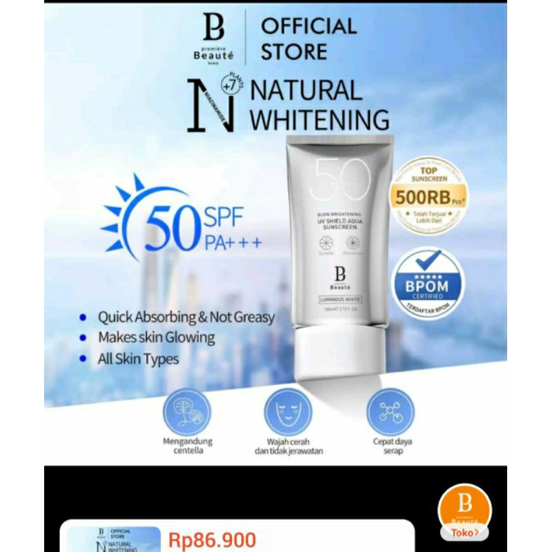 Premiere Beaute Original Sunscreen SPF 50