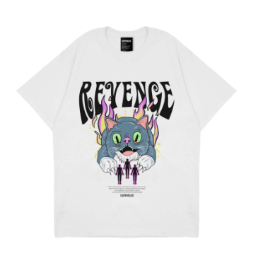 DOPEMILES - Revenge White Tshirt