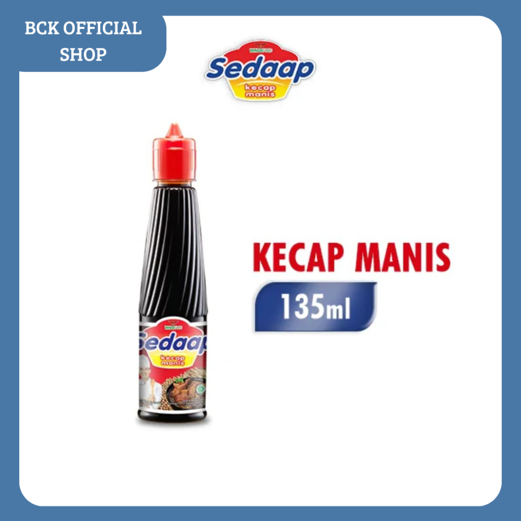 

Kecap Manis Sedaap Botol 135ml