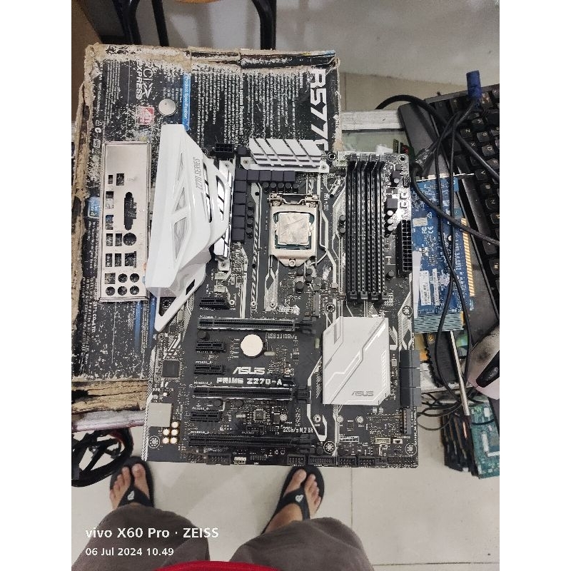 mainboard Asus prime z270 ddr4 procsesor core i7-7700k