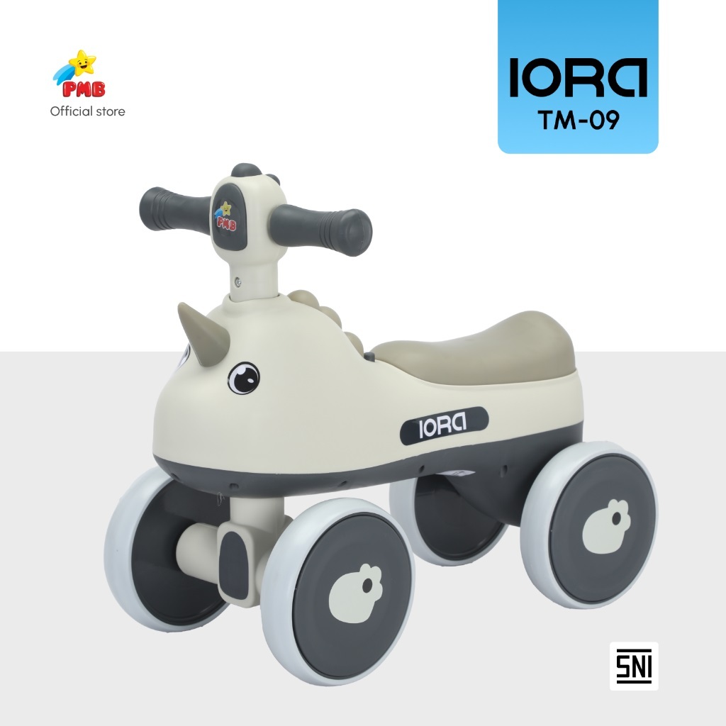 Mainan Sepeda Anak Ride On IORA TM09 - PMB Toys / Mainan Dorong Anak untuk Melatih Otot Keseimbangan