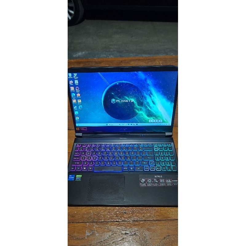 Laptop Gaming SECOND ACER NITRO 5 AN515-57 Second Intel Core i5-11400H RTX 3050 Ti RAM 8GB SSD 512 G