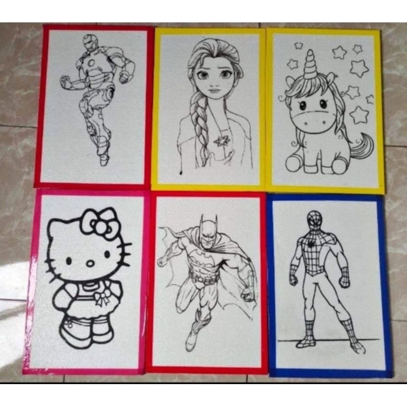 

Styrofoam/ gabus lukis anak