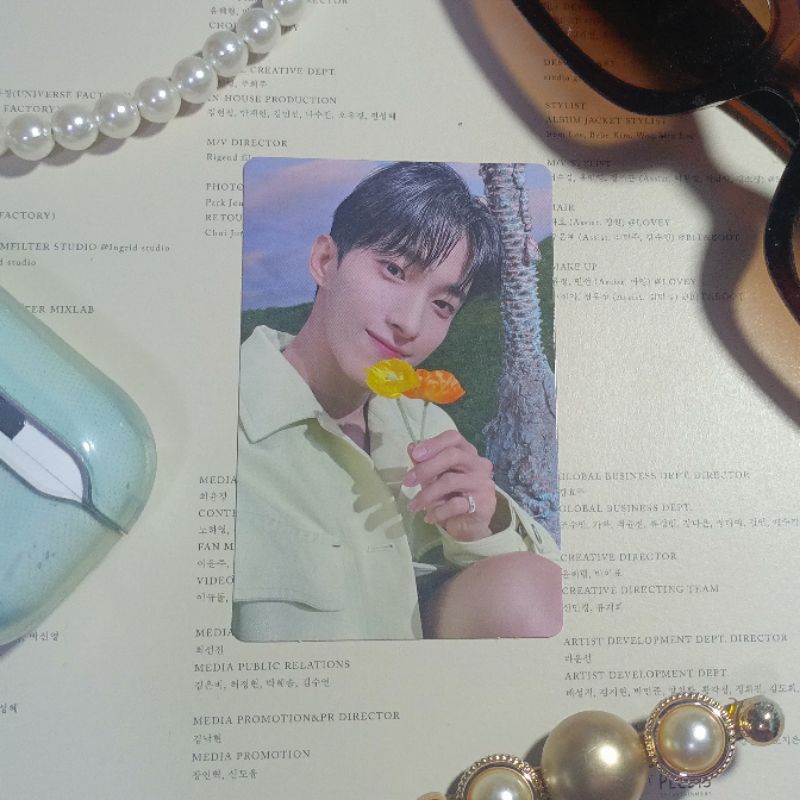 [CHAT DULU] PC Photocard SEVENTEEN DK Dokyeom Bunga Sector 17 Compact Version