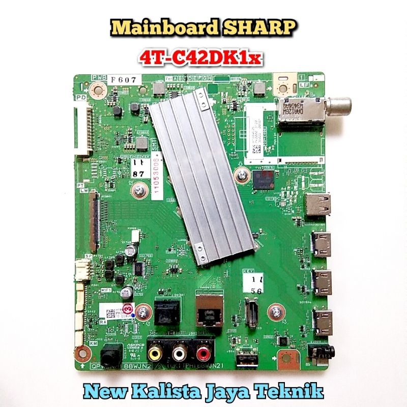 MAINBOARD TV SHARP 4T C42DK1X ORIGINAL QKITPH188WJN2 MB SHARP 42DK1X MOTHERBOARD 4TC42DK1X MB 42dk1x