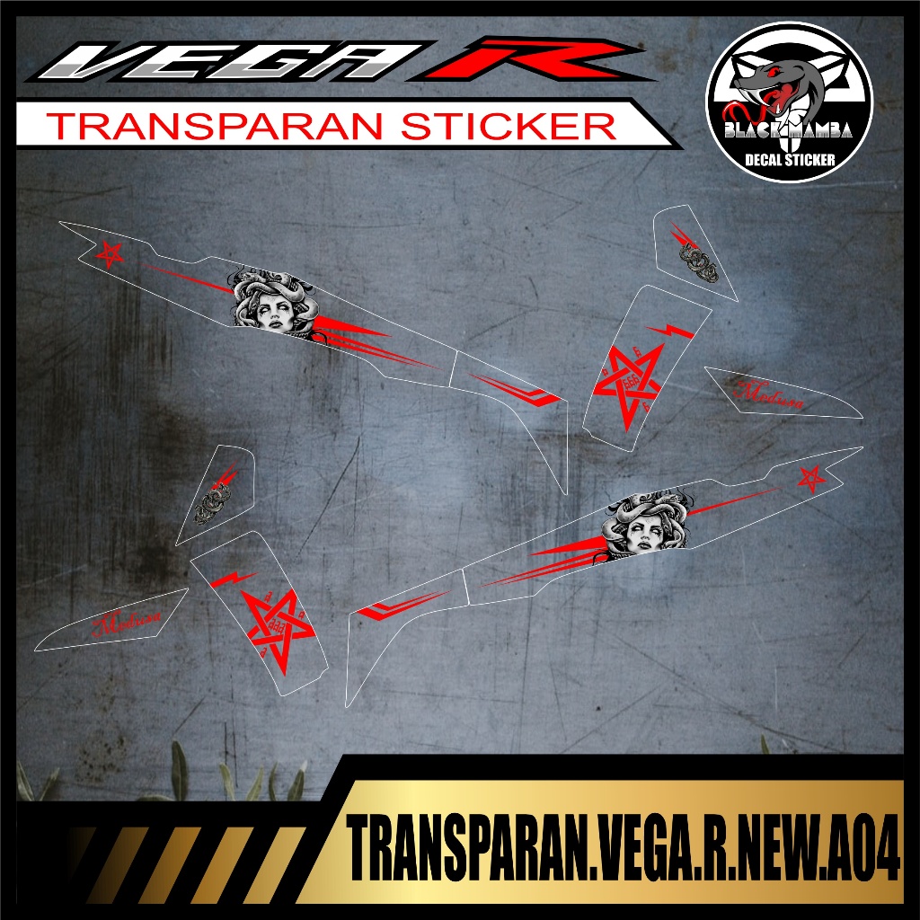 TRIPING TRANSPARAN VEGA R NEW VARIASI TRANSPARAN VEGA R NEW CODE A04