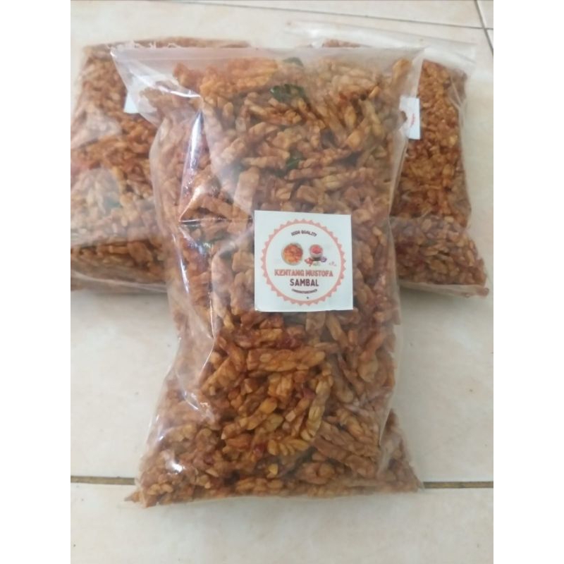 

tempe orek kering pedas manis gurih premium 500 gr