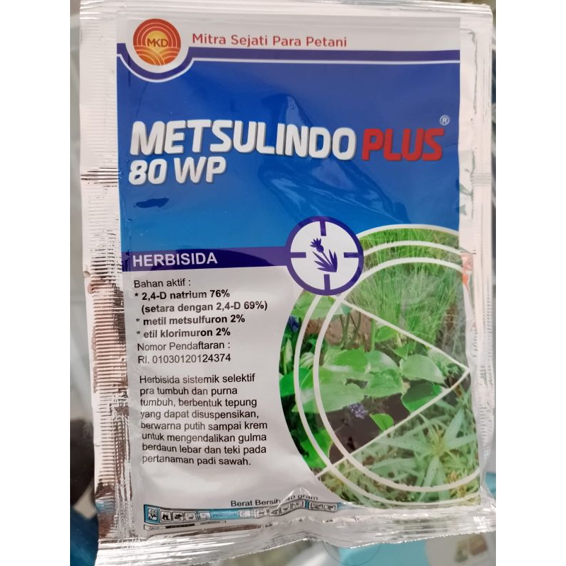 METSULINDO Plus/Herbisida METSULINDO Plus 80 WP 40 gram