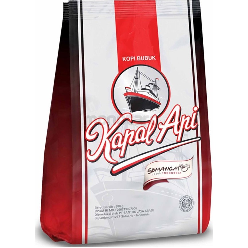 

Kapal Api Silver Kopi Bubuk 380gr/ kopi hitam mantap