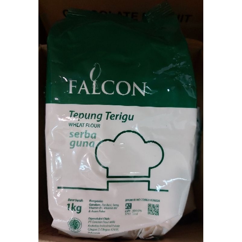 

Tepung terigu Falcon serba guna 1 kg