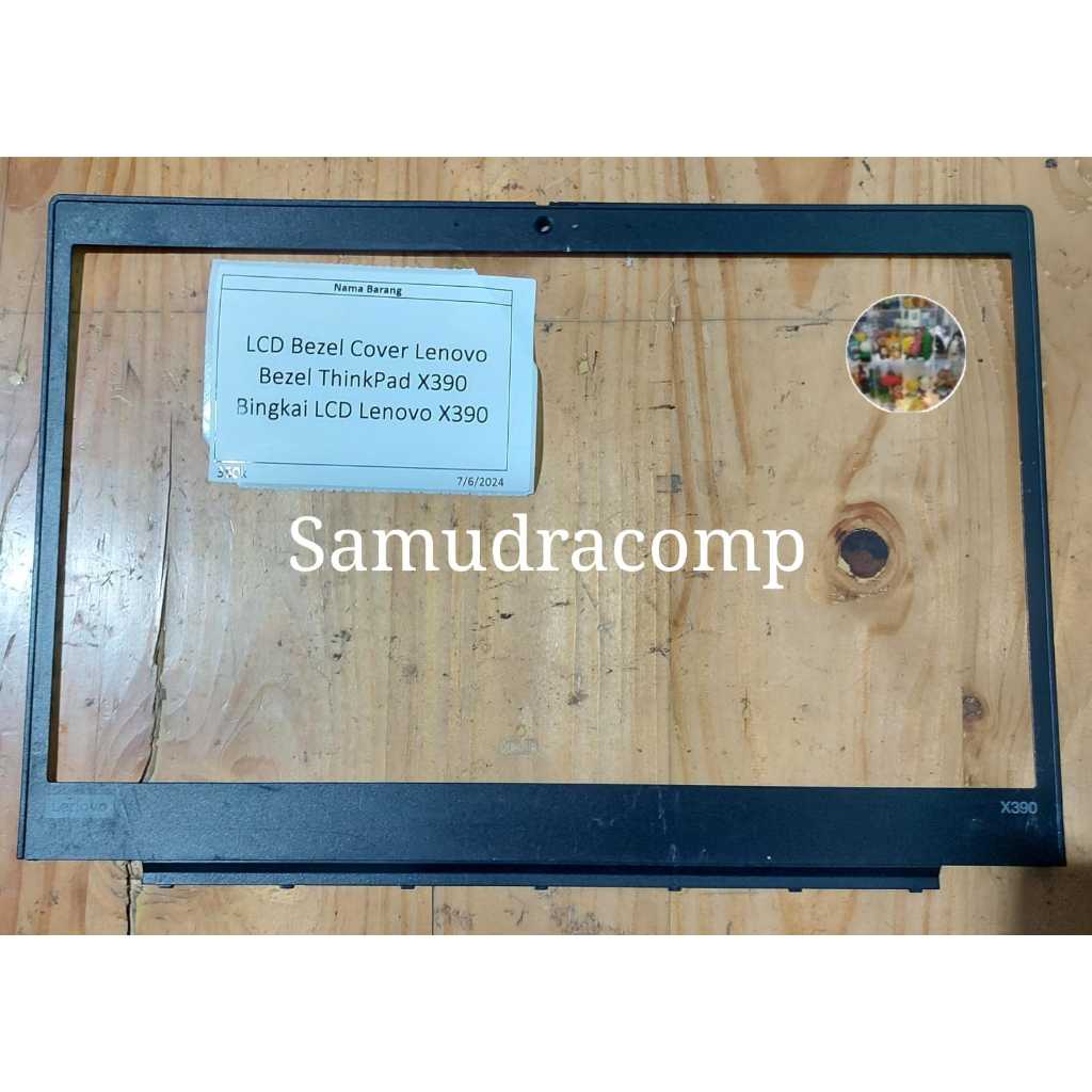 LCD Bezel Cover Lenovo Bezel ThinkPad X390 Bingkai LCD Lenovo X390