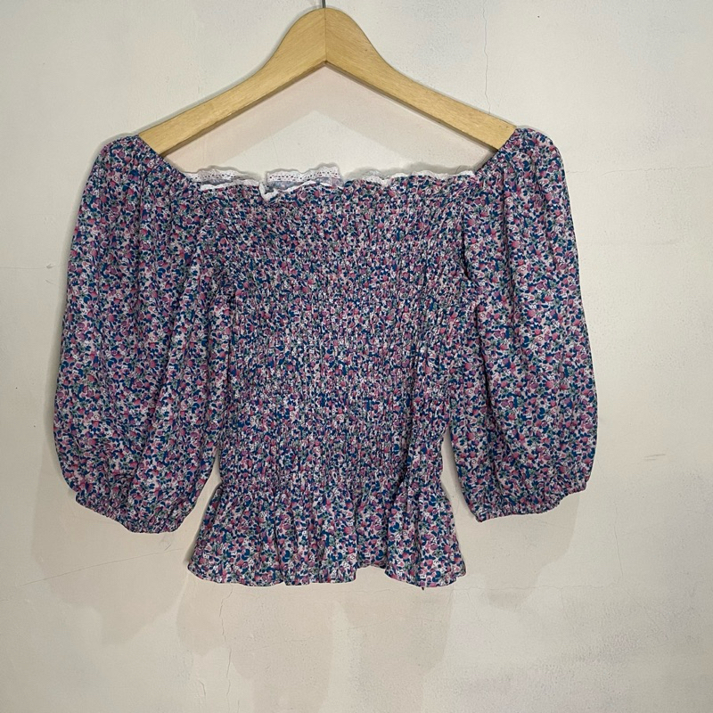 BAJU LENGAN BALON KOREA