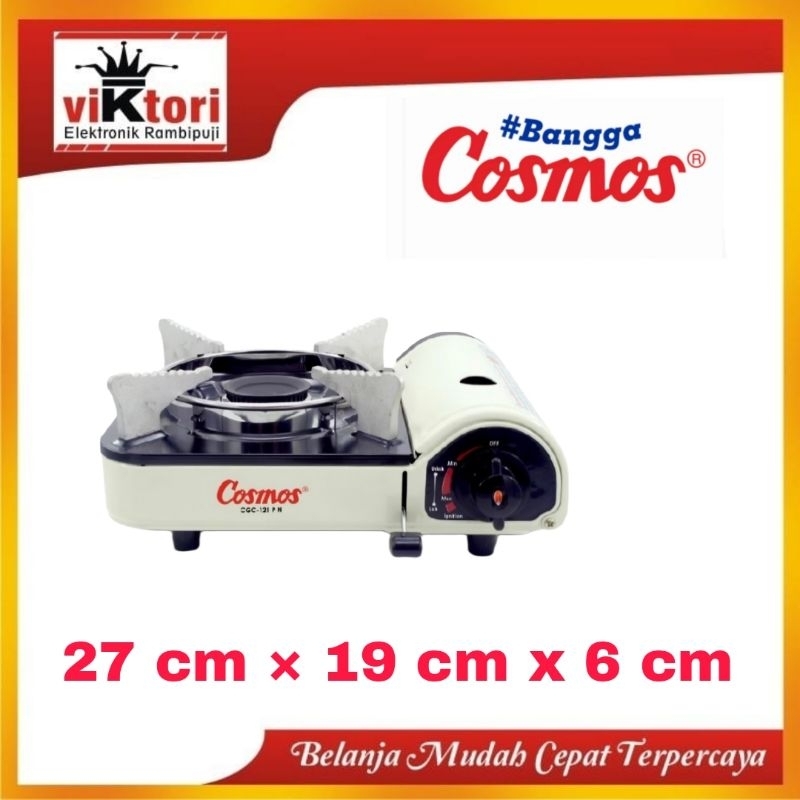 COSMOS KOMPOR PORTABLE COSMOS CGC121PN/ COSMOS PORTABLE GAS COOKER  / KOMPOR PIKNIK / KOMPOR BBQ