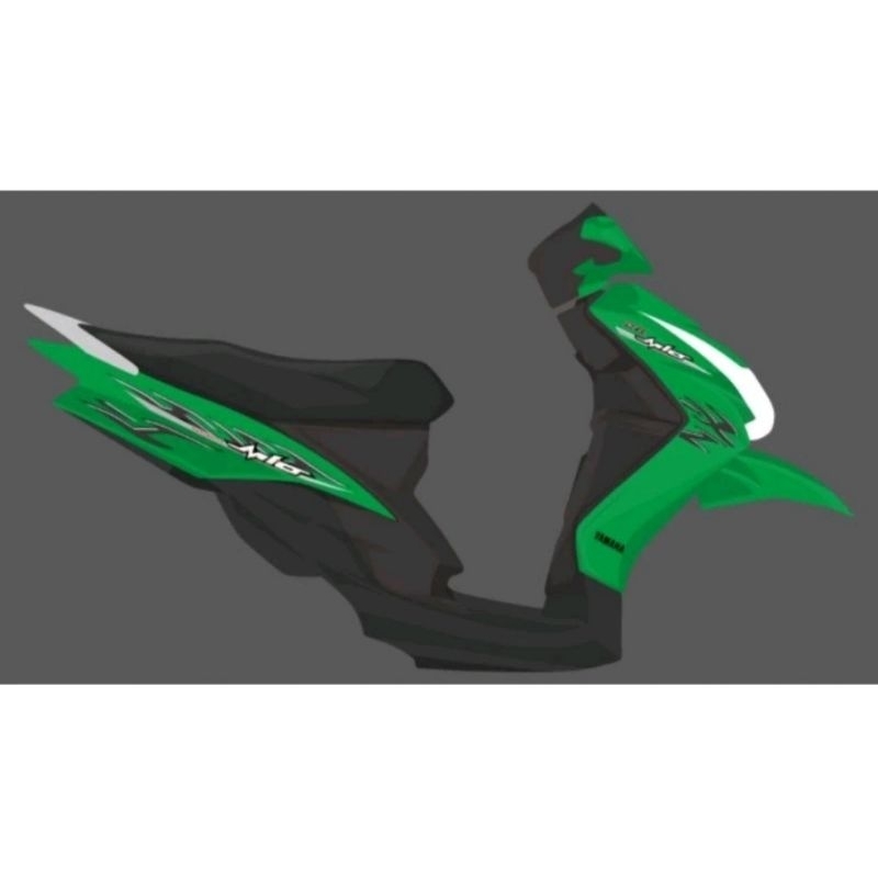 STRIPING STICKER MIO SOUL MX ZR ORIGINAL TRANSPARAN THAILAND STYLE