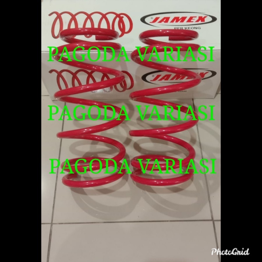 PER KEONG COIL SPRING JAMEX EMPUK PREMIUM TOYOTA VOXY R80 DEPAN 2014-2021 ANTI LIMBUNG 2PCS STD ORIG