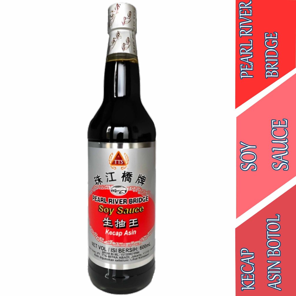 

Kecap Pearl River Bridge - Soy Sauce - Kecap Asin Botol - 600ml