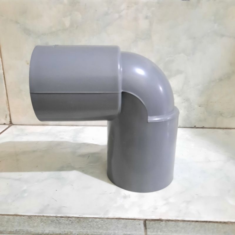 Elbow PVC 2 inch AW Merk Power / Sambungan Pipa Elbo 2" AW Power / Knee 2' PVC / L Pipa 2inch