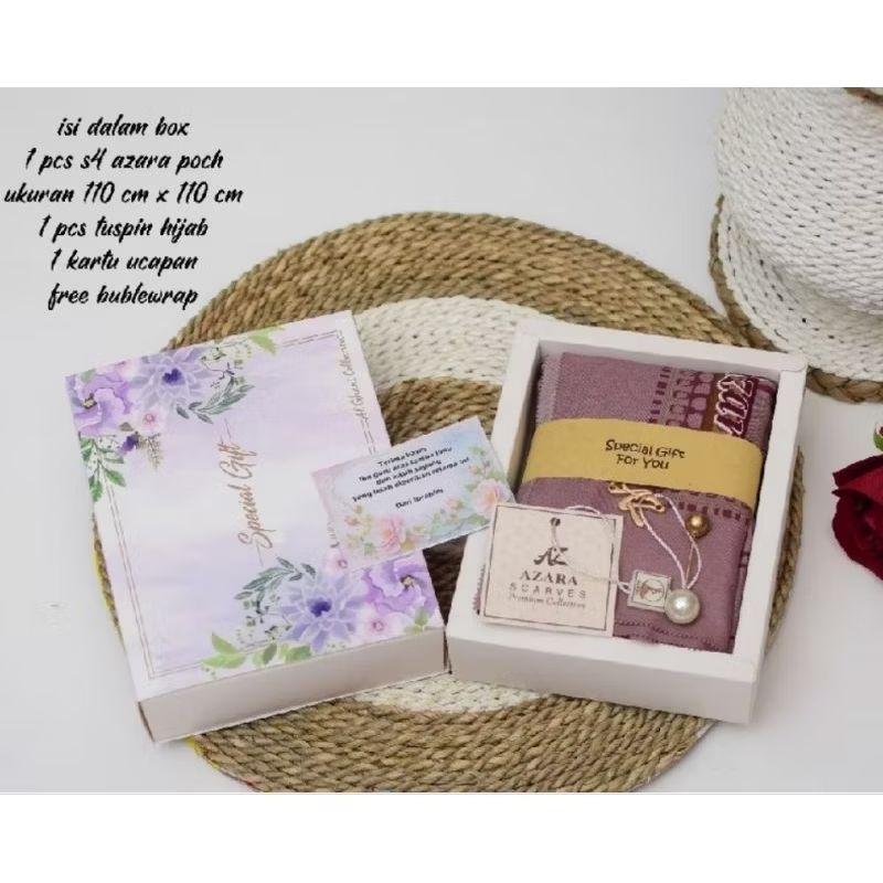 Hamper segi 4 motif azara