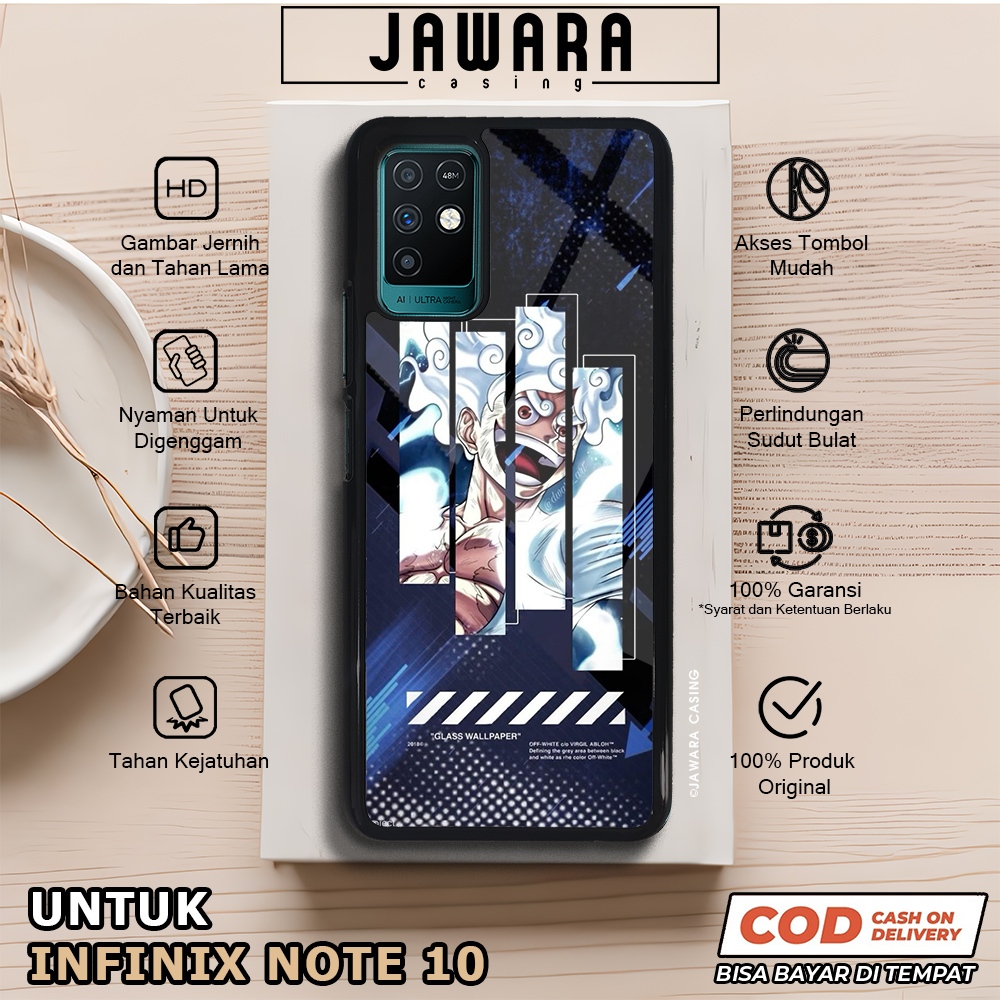 Case Infinix Note 10 Casing Infinix Note 10 [GEAR5] Premium Case Glossy Case Hp Infinix Jawara Casin