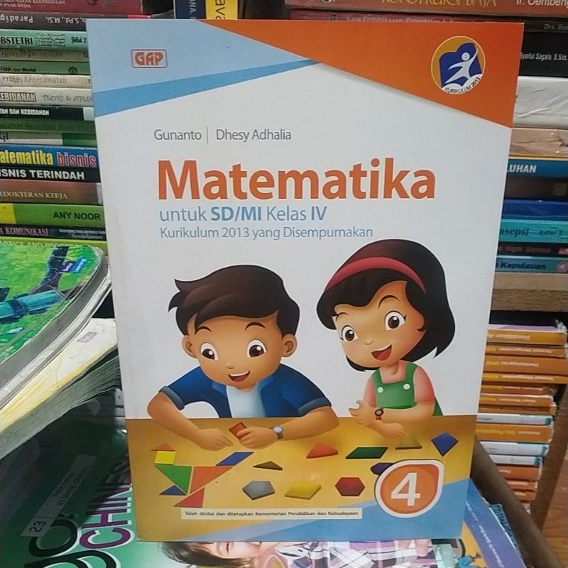 BUKU MATEMATIKA SD/MI KELAS IV / 4 GAP