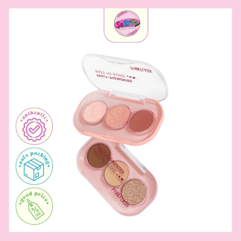 Eyeshadow Pinkflash 3 Warna