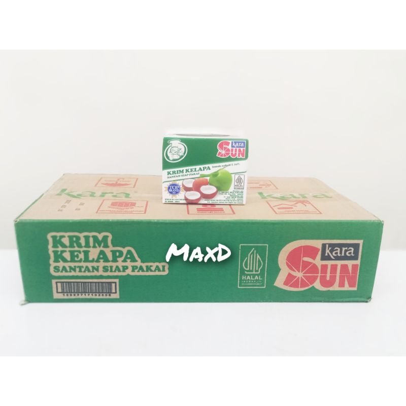 

SUN KARA Santan Kelapa Instant 200ml×12Pcs 1 Box
