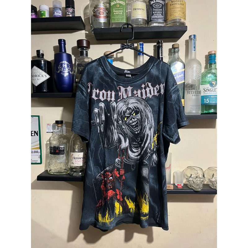 iron maiden aop Tshirt