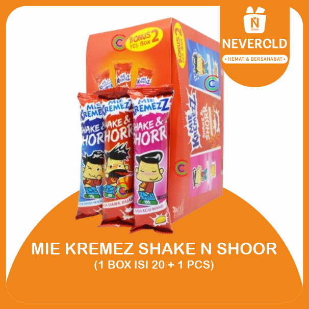 

Mie Kremezz Shake & Shorr isi 20pcs +1 x 12gr