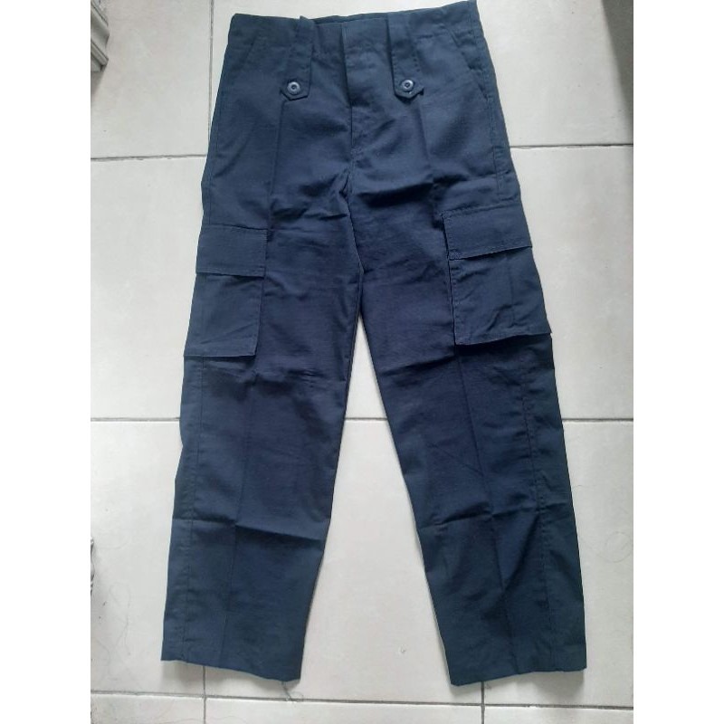 Celana PDL / Kargo Lapangan Biru Dongker Satpam