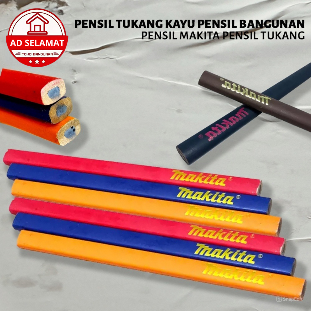 

Pensil Bangunan (Warna Sesuai Stok)