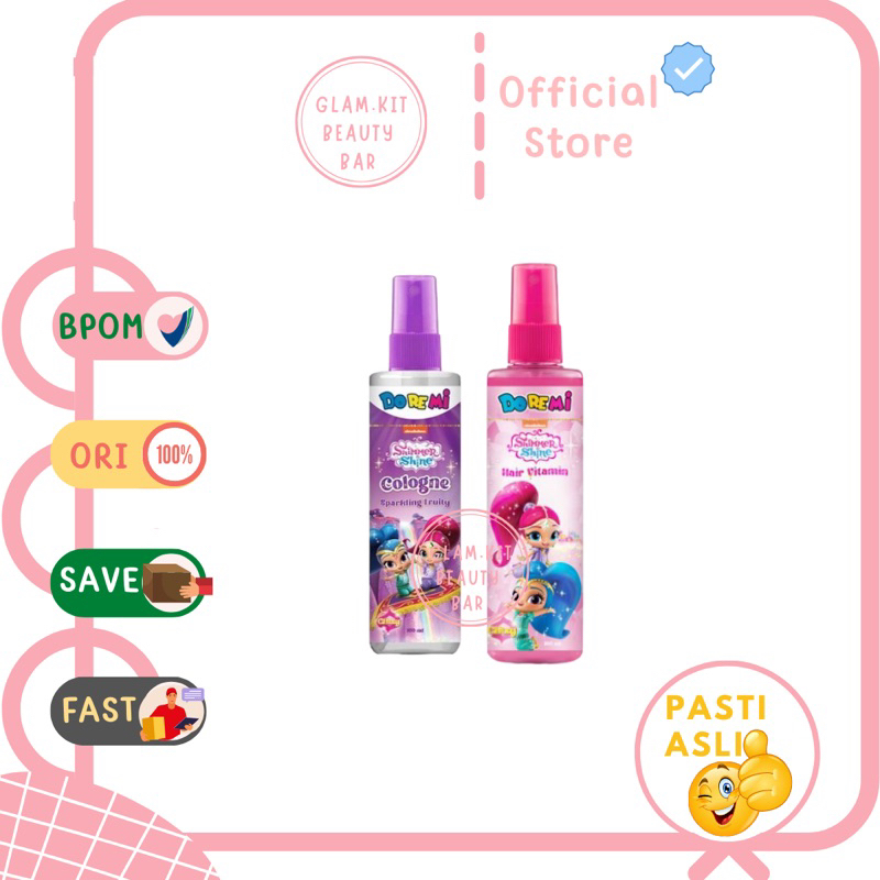 DOREMI Shimmer Shine Cologne Sparkling Fruity | Hair Vitamin 100ml