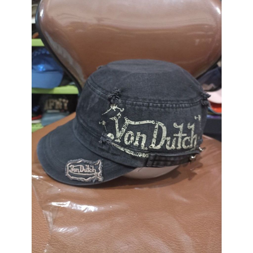 Topi Patrol Von Dutch Original Hitam