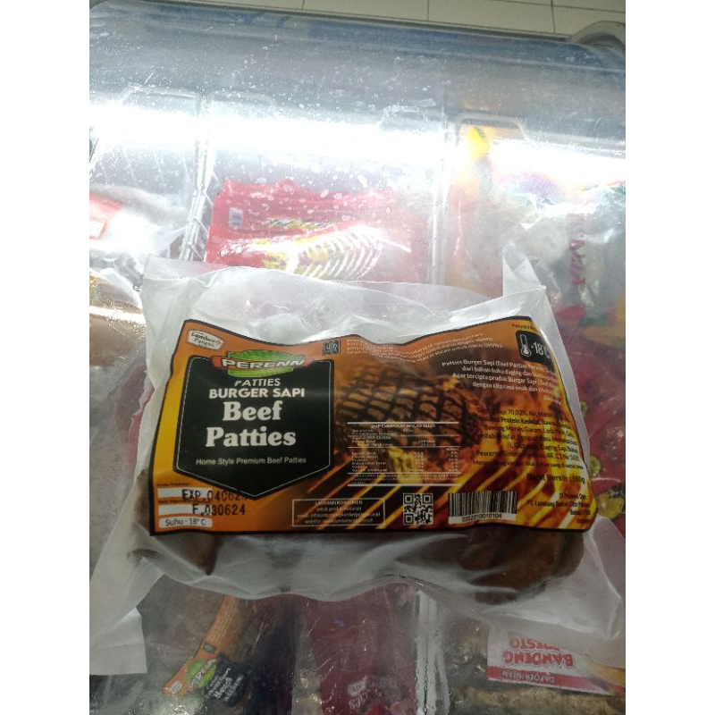 

Peren beef patties 500g