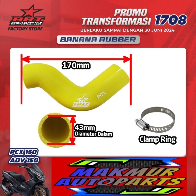 Velocity Banana Velo BRT PCX 150 ADV 150 LOKAL - BINTANG RACING TEAM BRT