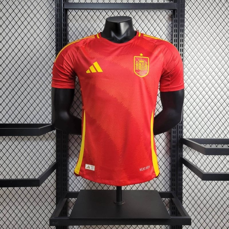JERSEY SPANYOL SPAIN HOME EURO 2024 PLAYER ISSUE