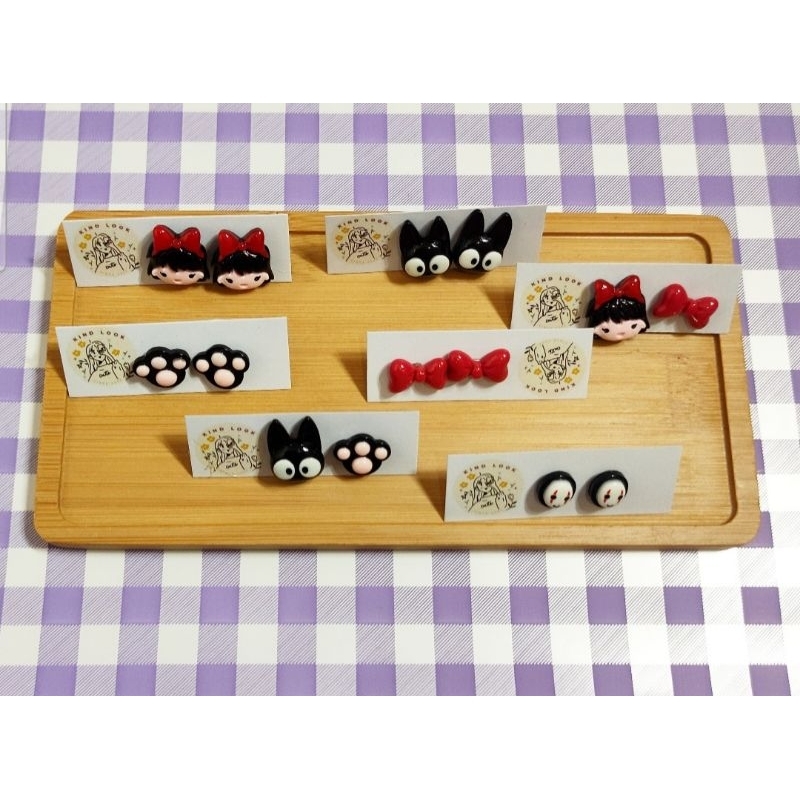 anting tusuk anting karakter kiki's delivery service anting anime