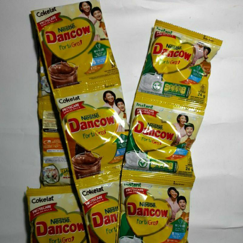 

Susu Dancow Vanila dan Coklat 38 gram 1 renceng (10 pcs)