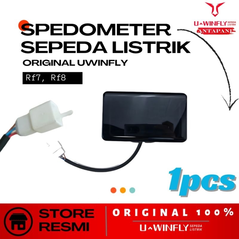 Spedometer sepeda listrik RF7 RF8 original Uwinfly