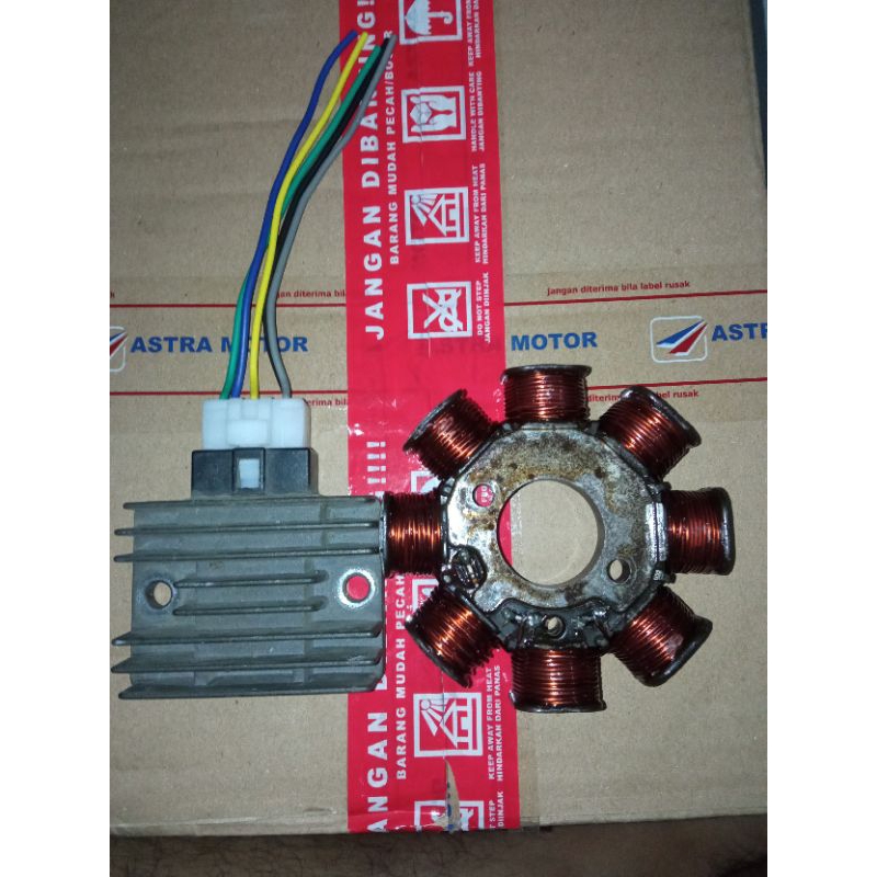 SPULL ASSY SATRIA FU FULL WAVE PLUS REGULATOR ATAU KIPROK NMAX