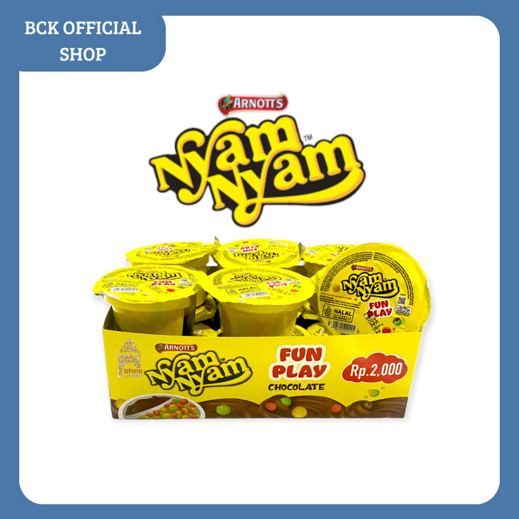 

NYAM-NYAM FUN PLAY RICE CHOCOLATE 12x11gr (1pack)