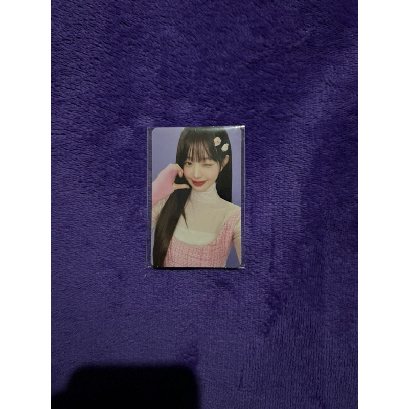 AMUSE X JANG WONYOUNG OFFICIAL PHOTOCARD