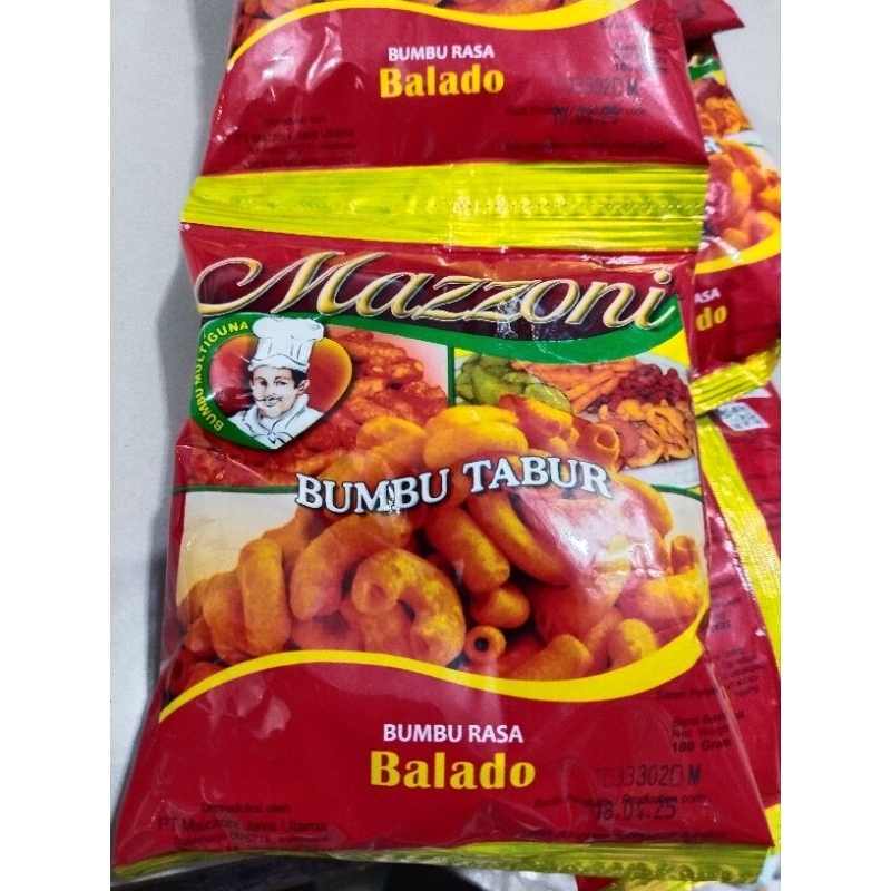 

Mazzoni bumbu tabur 100 gram