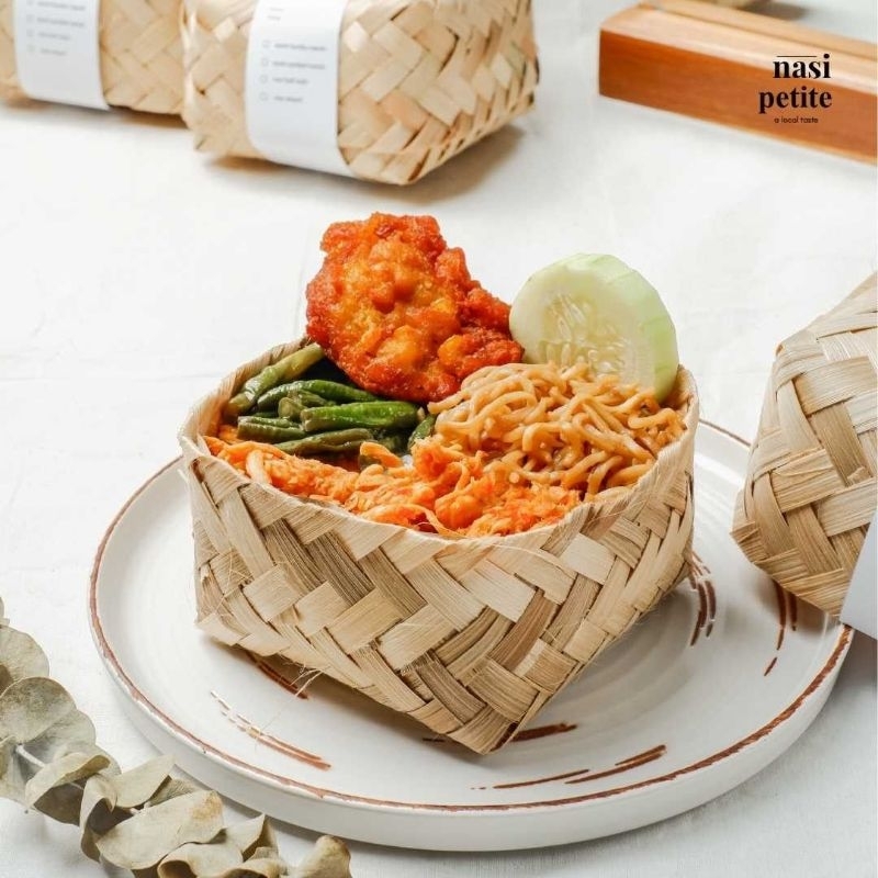 

Besek Bambu Mini 10x10 Natural Grosir Termurah